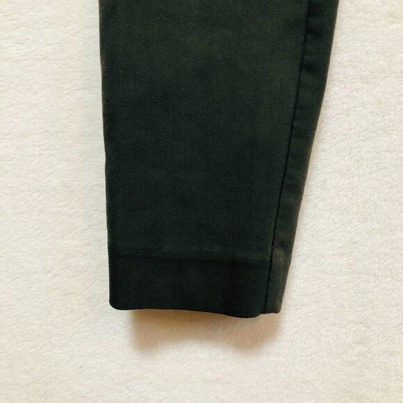 LOFT Petite Dark Olive Green Skinny Ankle Pants - Picture 5 of 12